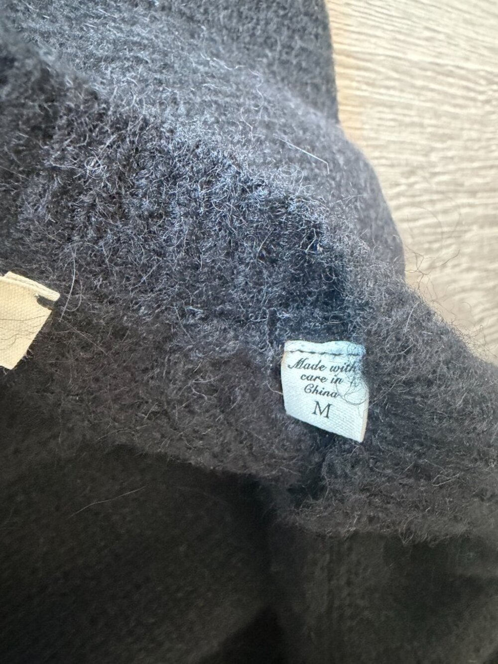 Doen NWOT Petra Cardigan Black M - Picture 7 of 15